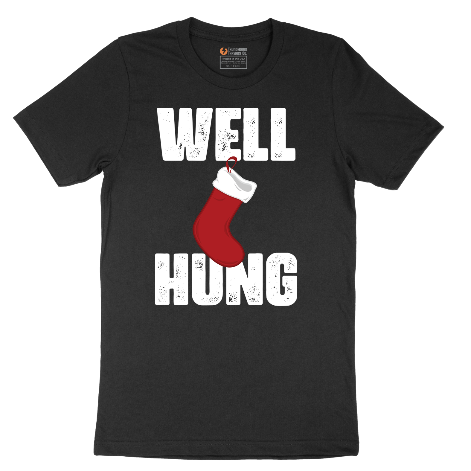 Well Hung - Mens T-Shirt - Sizes S - 6XL