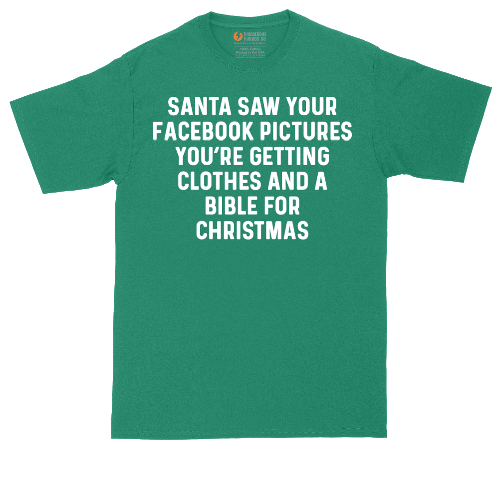 Santa Saw | Mens Tall T-Shirt