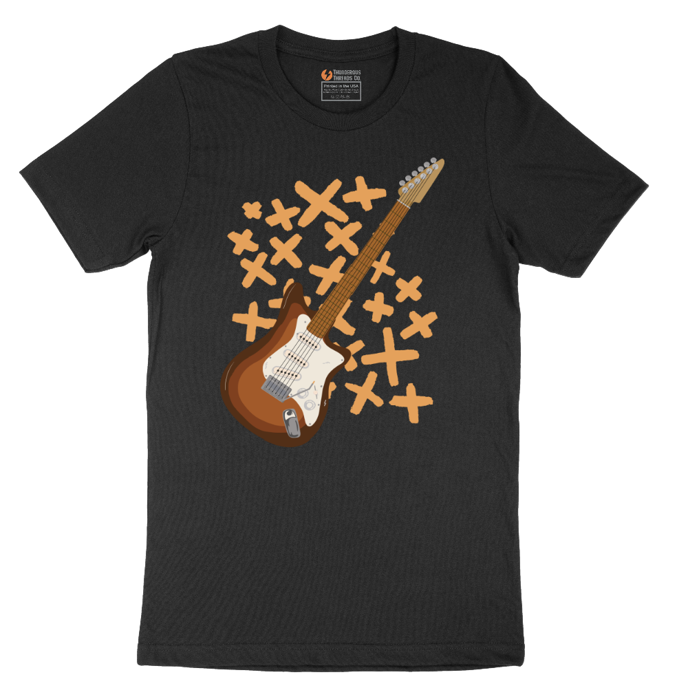 Electric Guitar - Mens T-Shirt - Sizes S - 6XL