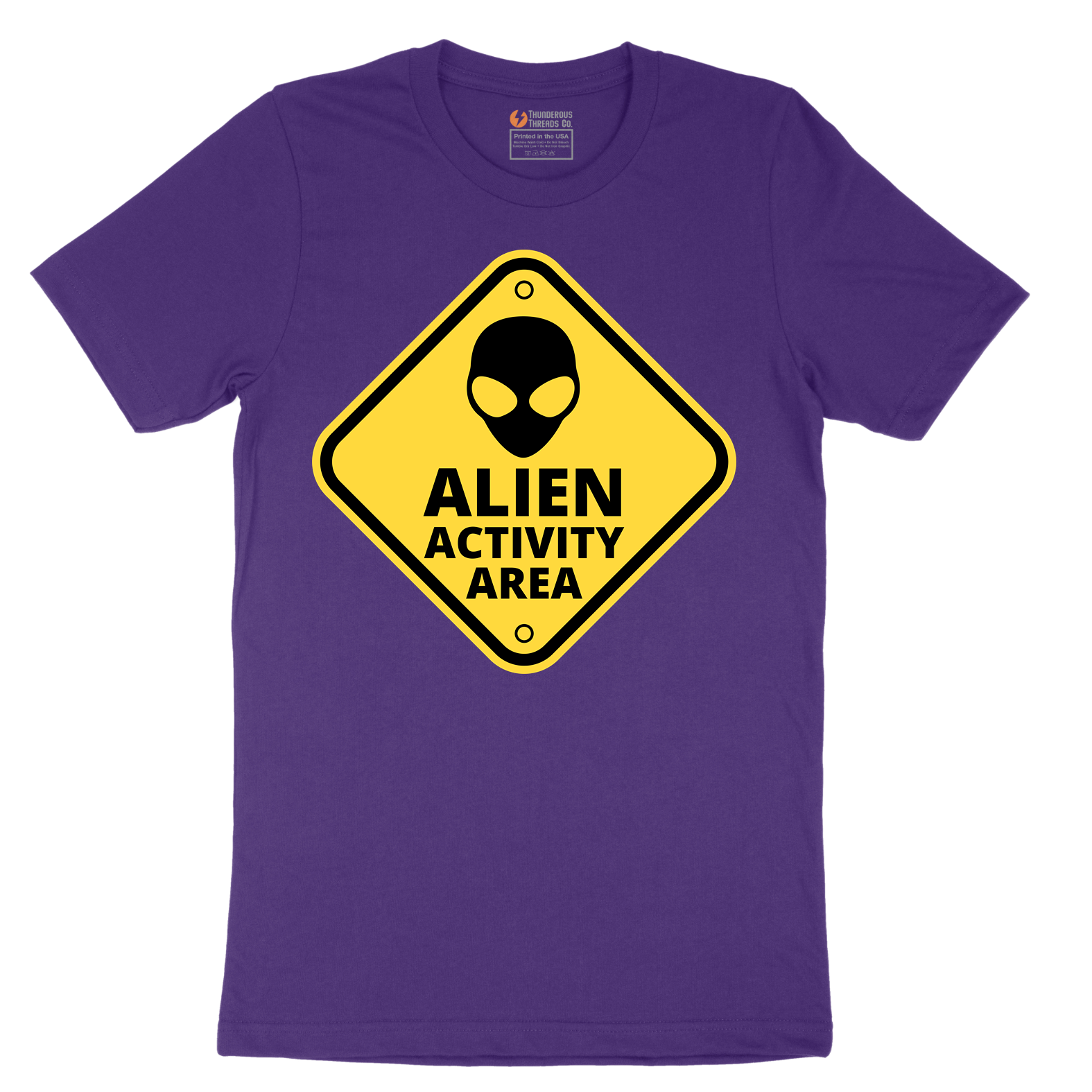 Alien Activity Area - Mens T-Shirt - Sizes S - 6XL