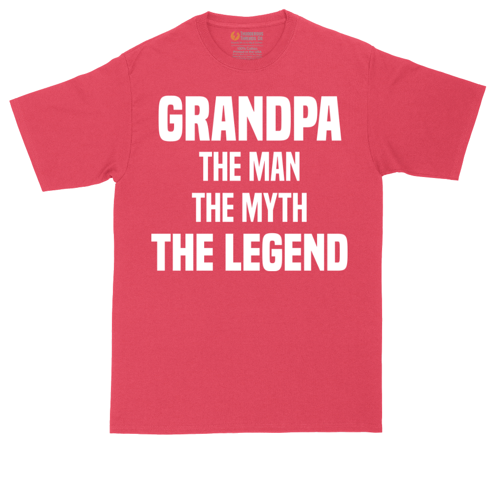 Grandpa_The Man The Myth The Legend | Mens Tall T-Shirt