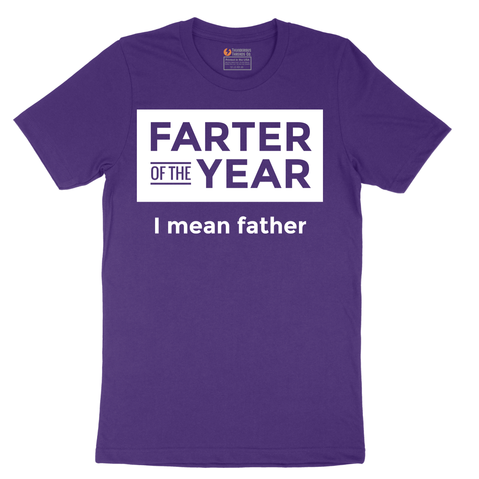 Farter of the Year - Mens T-Shirt - Sizes S - 6XL