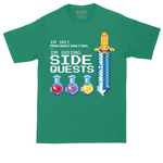 I'm Not Procrastinationg I'm Doing Side Quests | Mens Tall T-Shirt