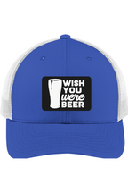 Wish You were Beer - 3D Patch Trucker Hat