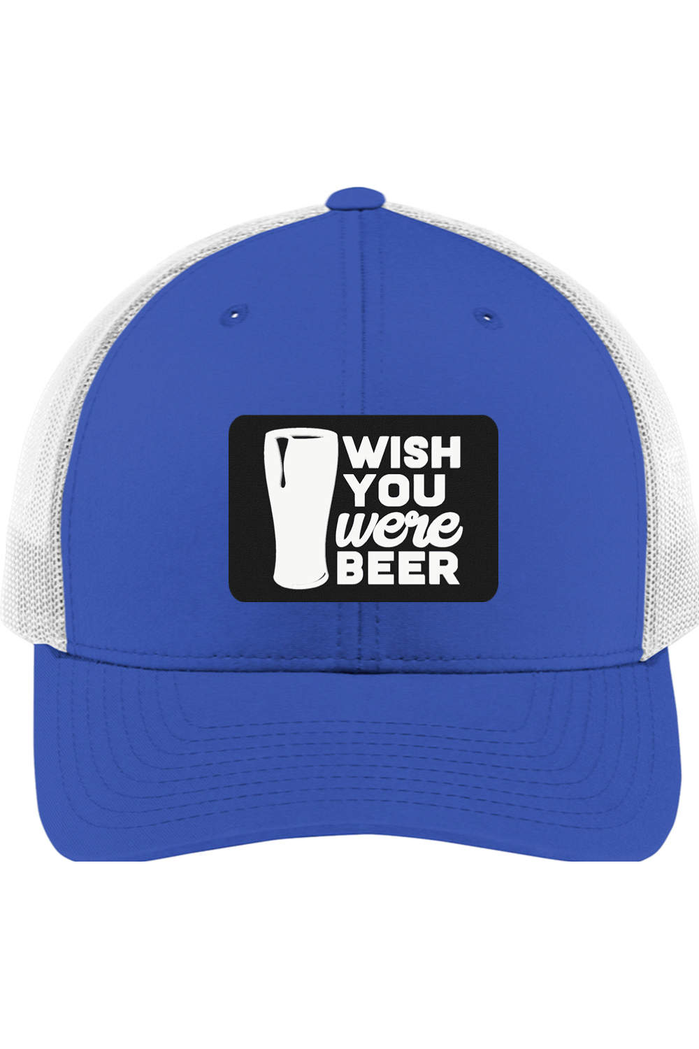 Wish You were Beer - 3D Patch Trucker Hat