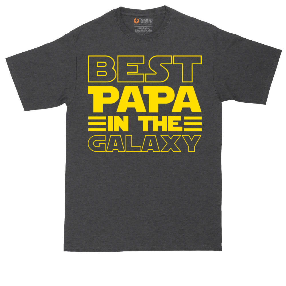 Best Papa in the Galaxy | Mens Tall T-Shirt