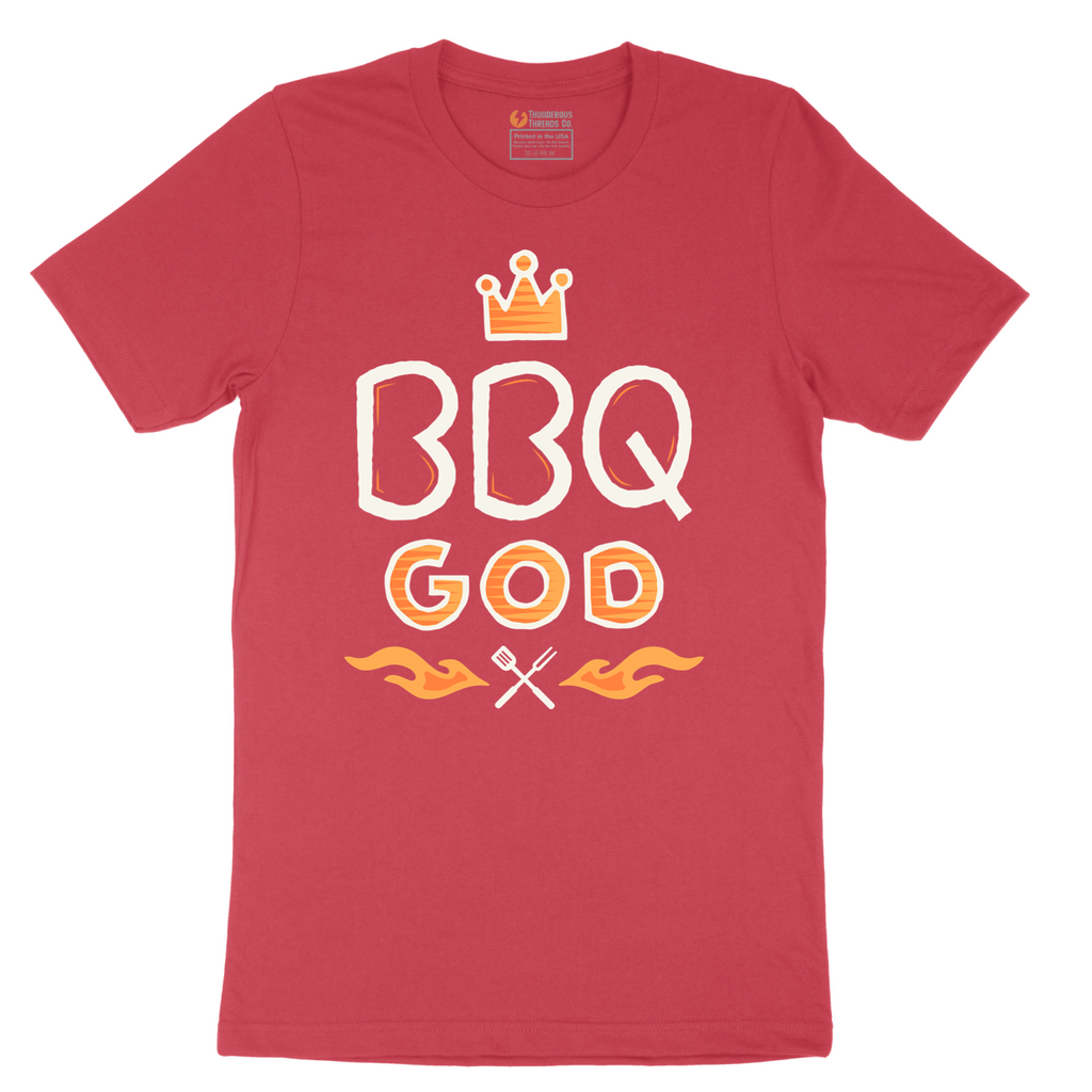 BBQ God - Mens T-Shirt - Sizes S - 6XL