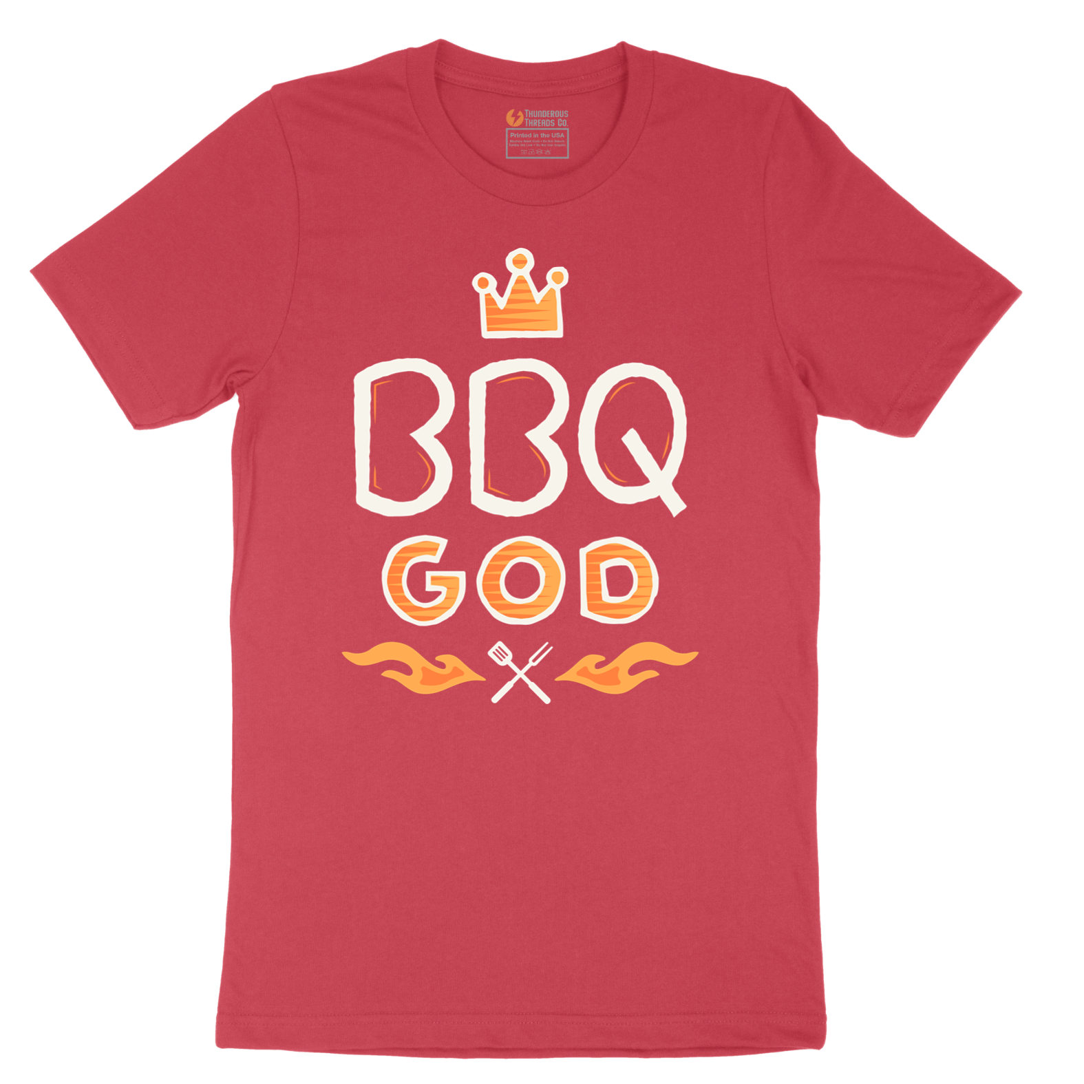 BBQ God - Mens T-Shirt - Sizes S - 6XL