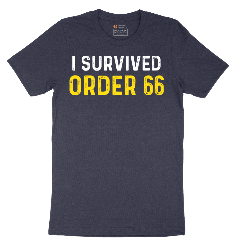 I Survived Order 66 - Mens T-Shirt - Sizes S - 6XL