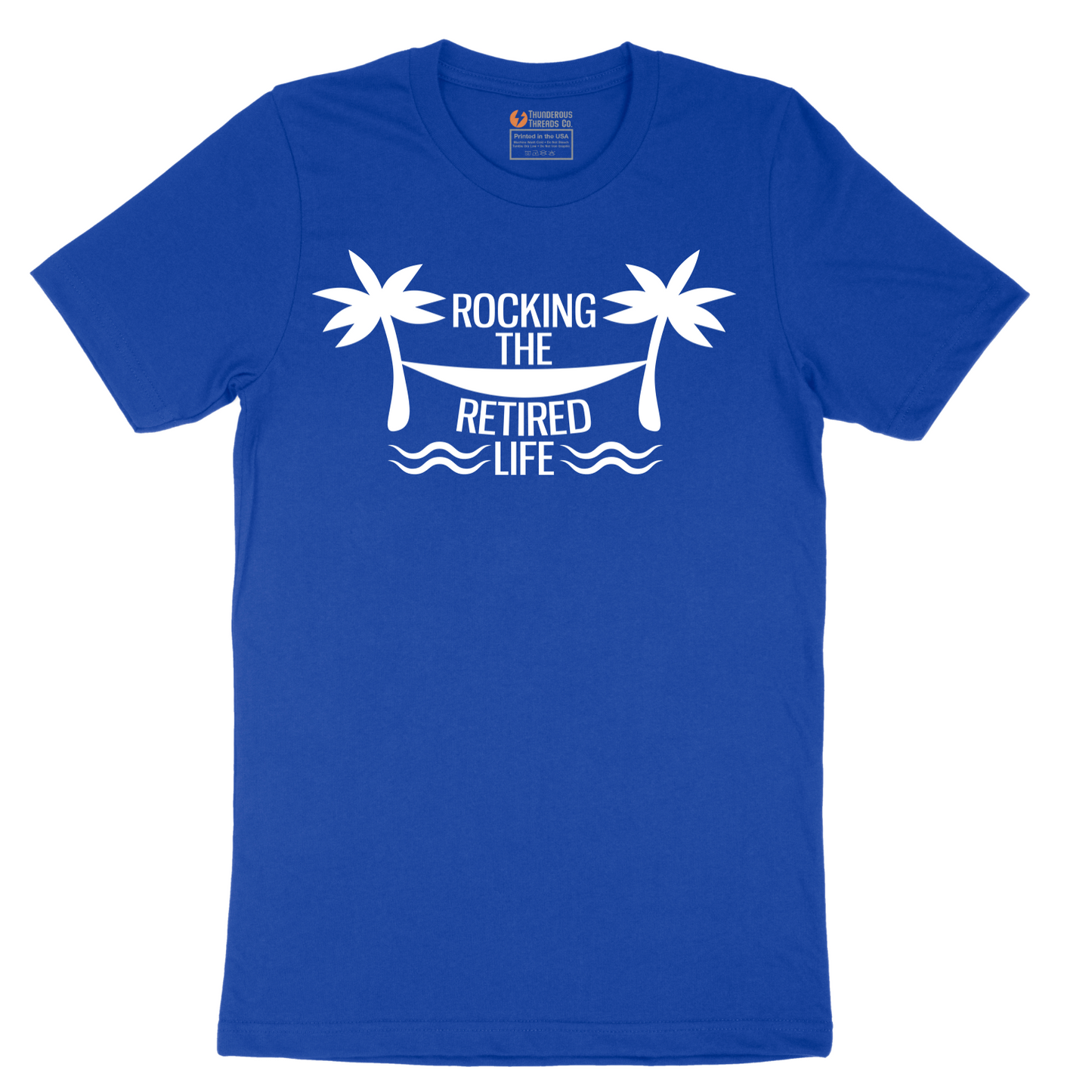 Rocking the Retired Life - Mens T-Shirt - Sizes S - 6XL