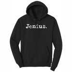 Jenius - Mens Hooded Sweatshirt - Sizes S - 4XL