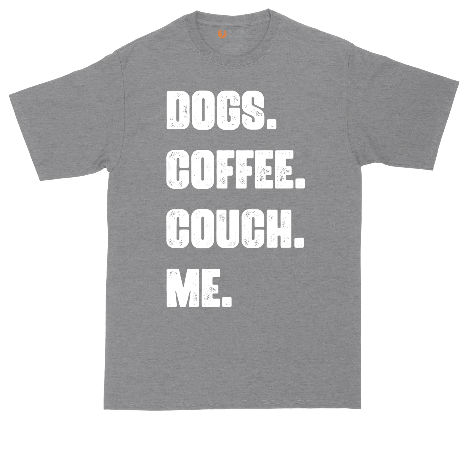 Dogs Coffee Couch Me | Mens Tall T-Shirt