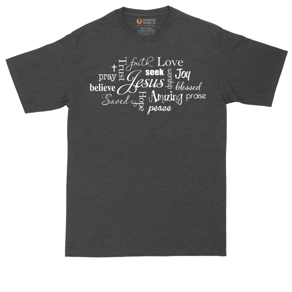 Jesus Subway Art | Mens Tall T-Shirt