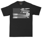 American Flag Barbeque Tools | Mens Tall T-Shirt