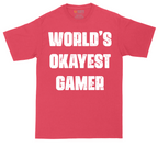 Worlds Okayest Gamer | Mens Tall T-Shirt