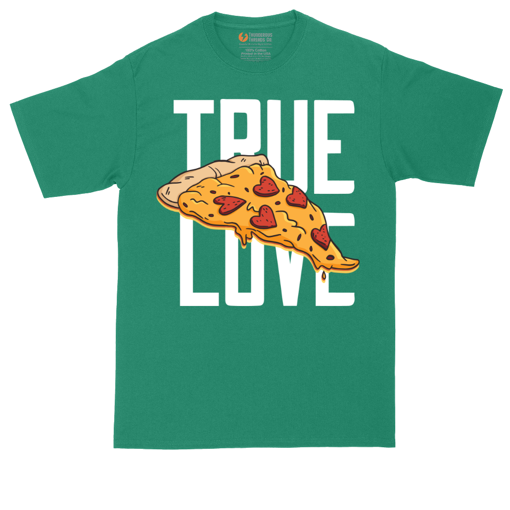 True Love Pizza - Mens Tall T-Shirt