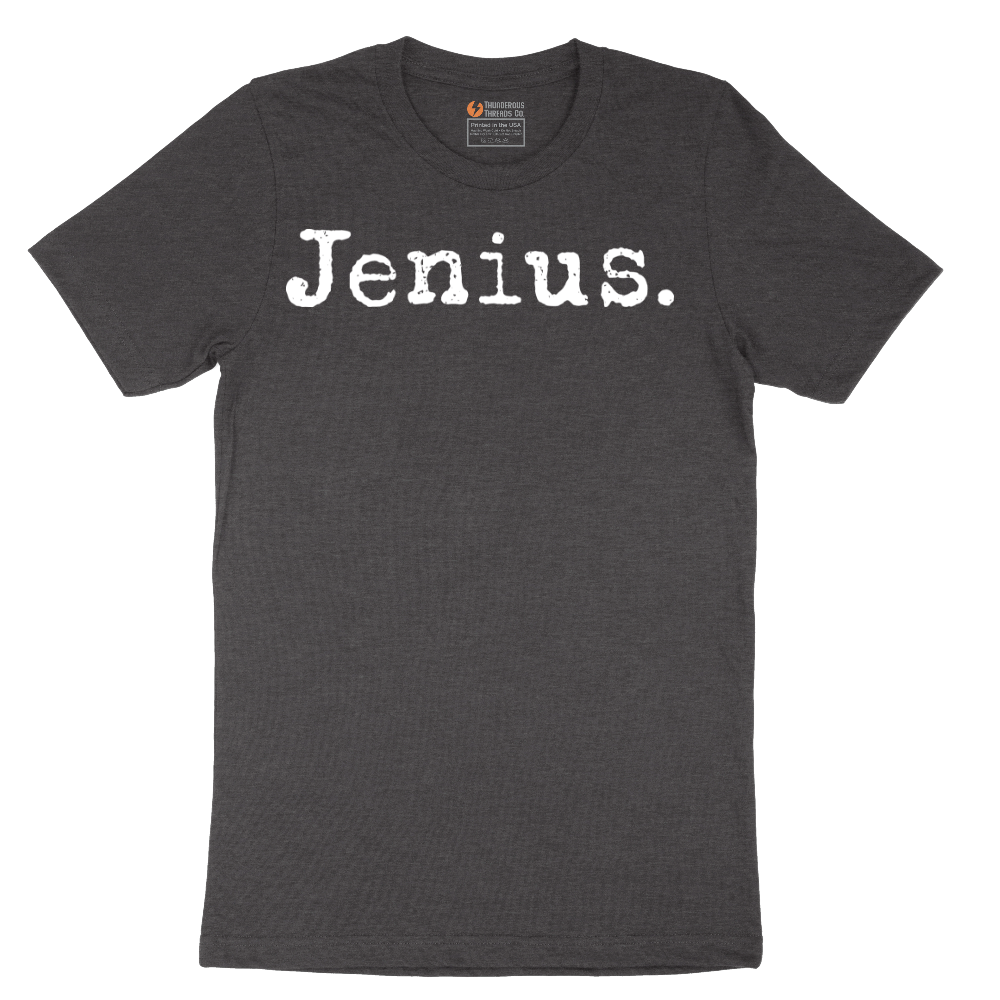 Jenius - Mens T-Shirt - Sizes S - 6XL