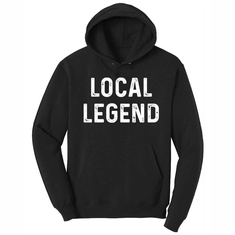 Local Legend - Mens Big & Tall Hooded Sweatshirt - Sizes XLT - 4XLT