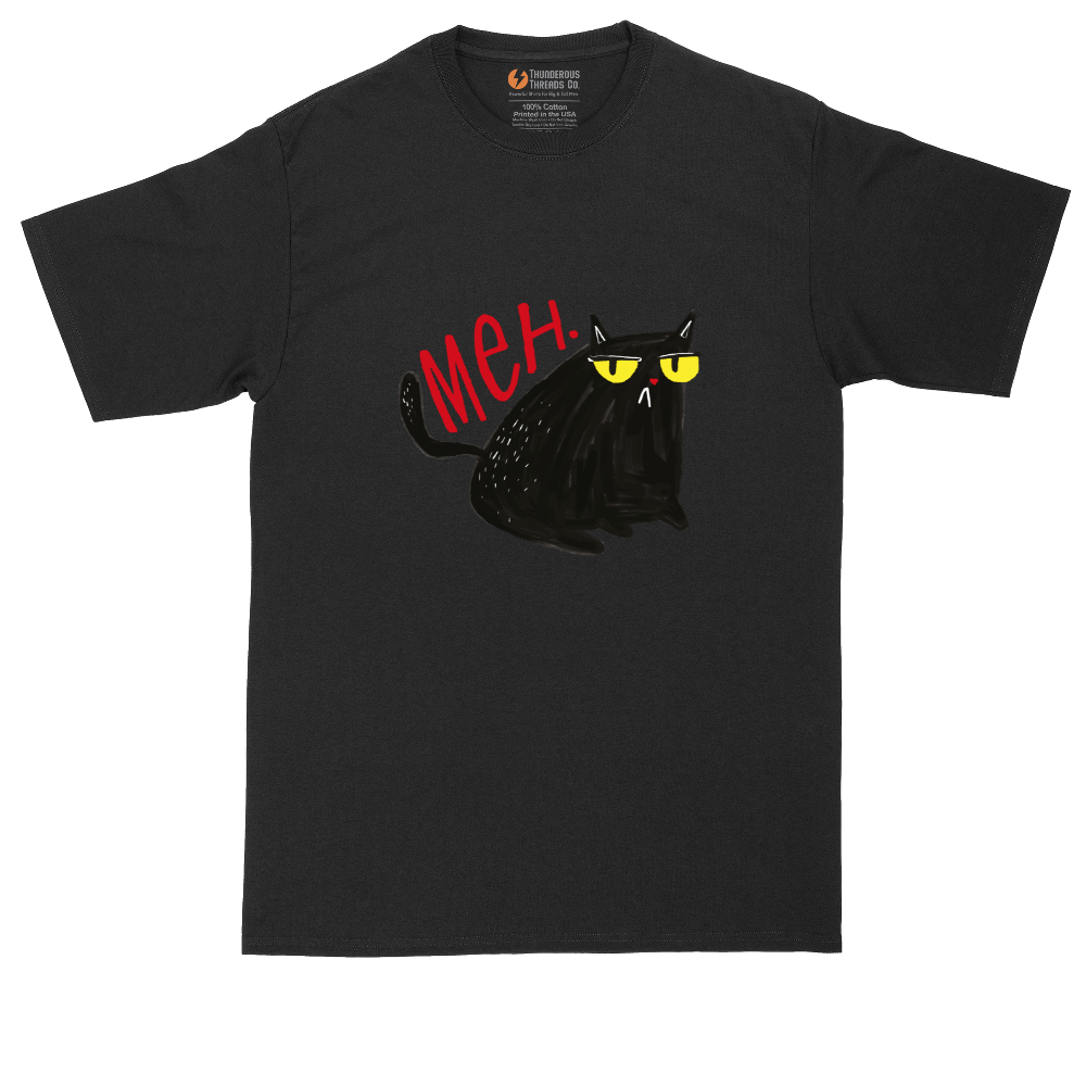 Meh Cat - Mens Tall T-Shirt