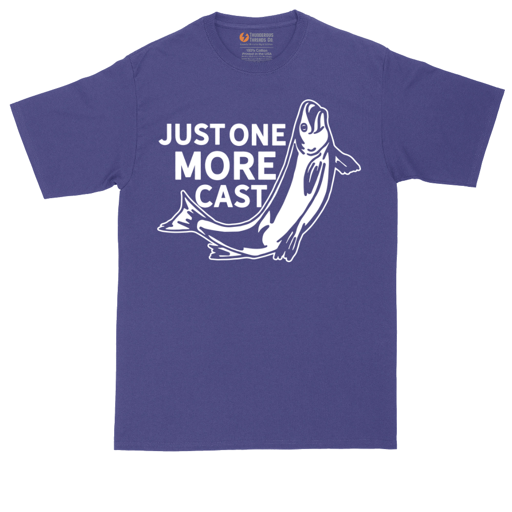 Just One More Cast | Mens Tall T-Shirt