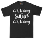 Not Today Satan Version 2 | Mens Tall T-Shirt