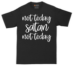 Not Today Satan Version 2 | Mens Tall T-Shirt