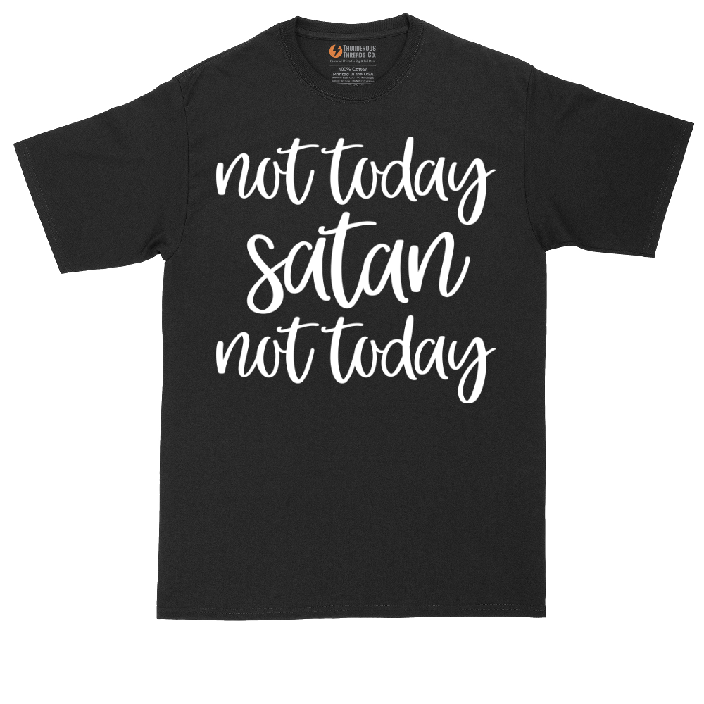 Not Today Satan Version 2 | Mens Tall T-Shirt