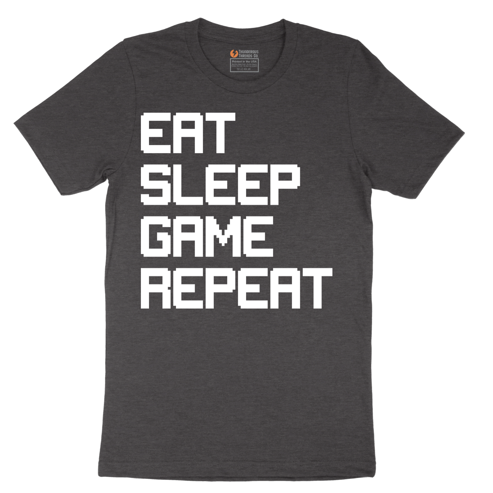 Eat Sleep Game Repeat - Mens T-Shirt - Sizes S - 6XL