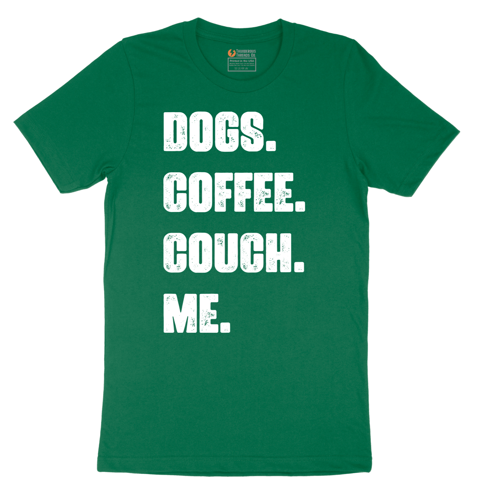Dogs Coffee Couch Me - Mens T-Shirt - Sizes S - 6XL