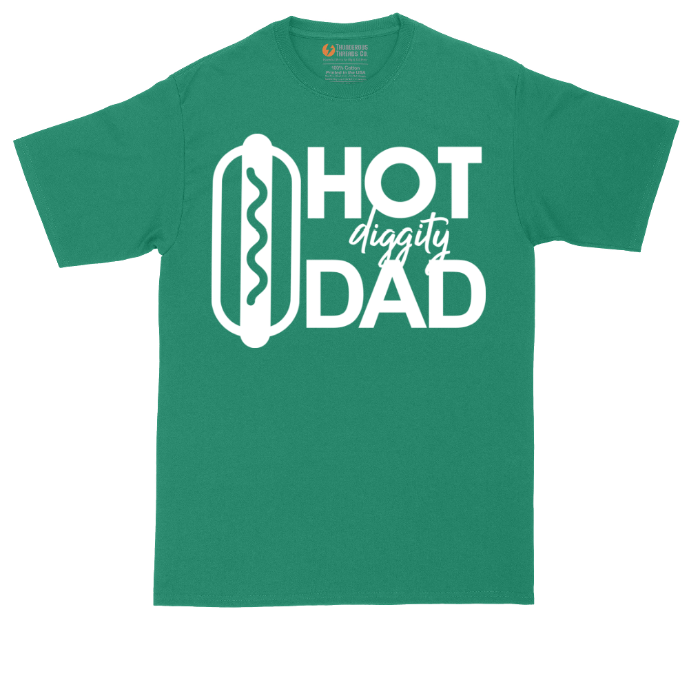 Hot Diggity Dad | Mens Tall T-Shirt