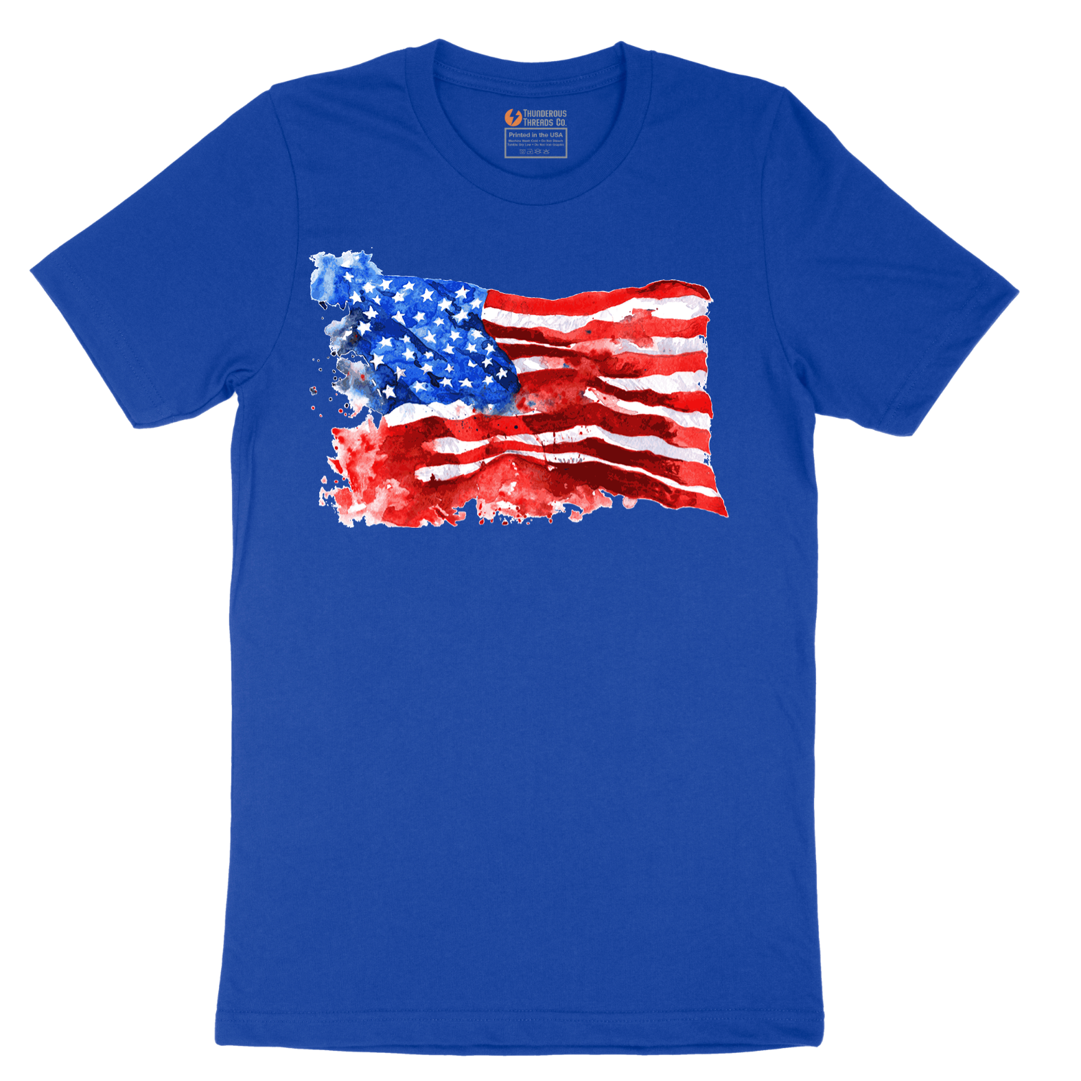 USA Flag Grunge - Mens T-Shirt - Sizes S - 6XL