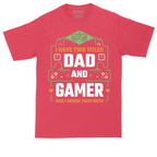 I Have Two Titles Dad and Gamer | Mens Tall T-Shirt
