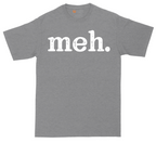 Meh White - Mens Tall T-Shirt