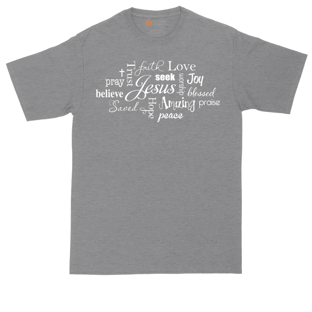Jesus Subway Art | Mens Tall T-Shirt
