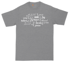 Jesus Subway Art | Mens Tall T-Shirt