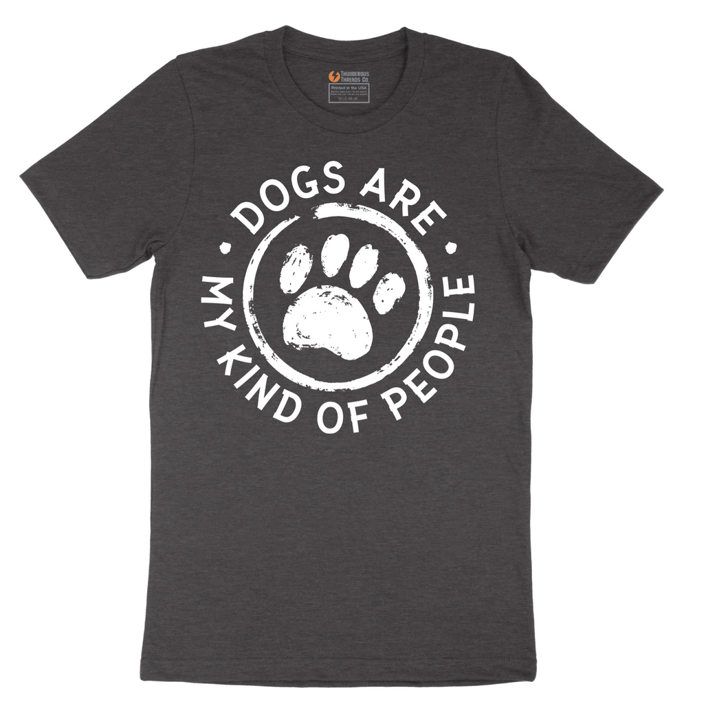 Dogs are My Kind of People - Mens T-Shirt - Sizes S - 6XL