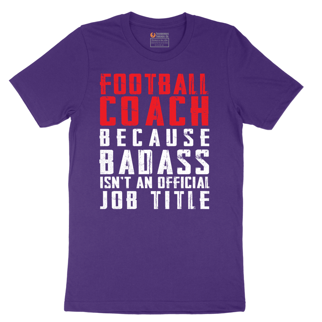 Football Coach - Mens T-Shirt - Sizes S - 6XL