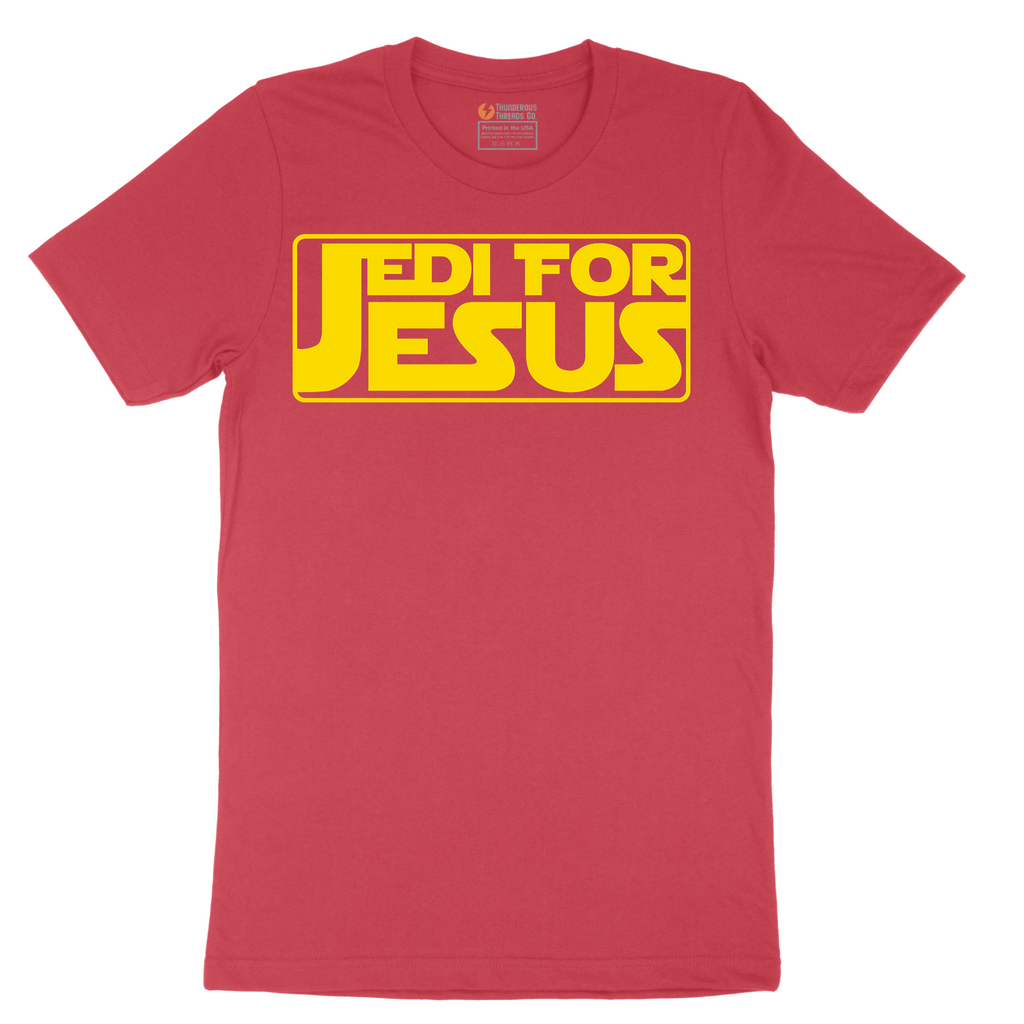 Jedi For Jesus - Mens T-Shirt - Sizes S - 6XL