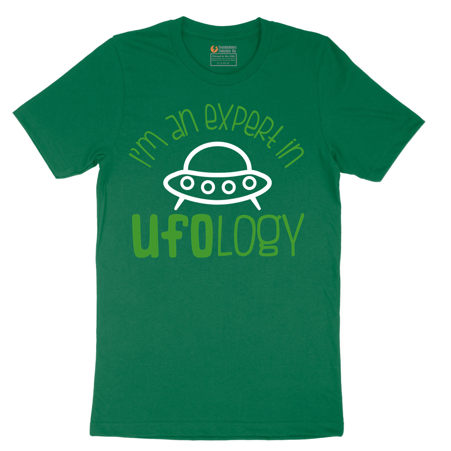 I Am an Expert in UFOology - Mens T-Shirt - Sizes S - 6XL