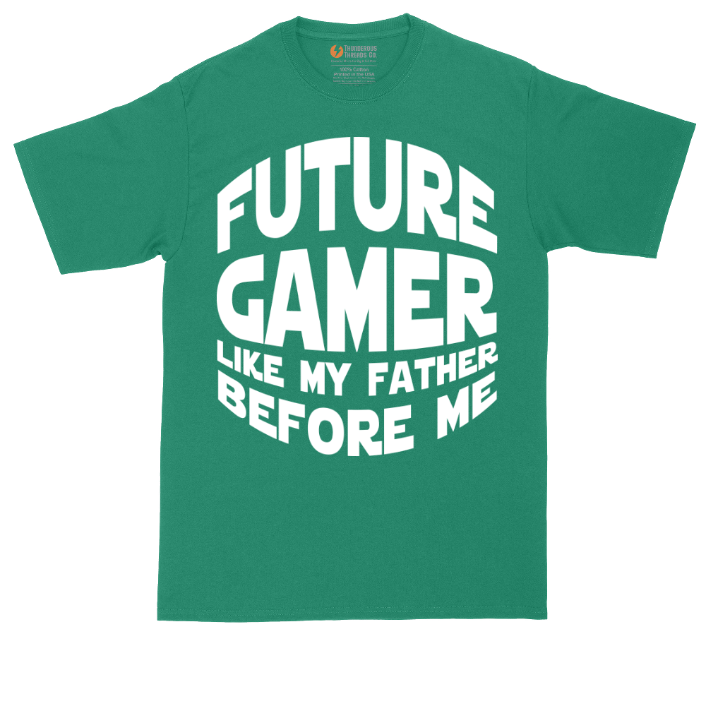 Future Gamer Like My Father Before Me | Mens Tall T-Shirt