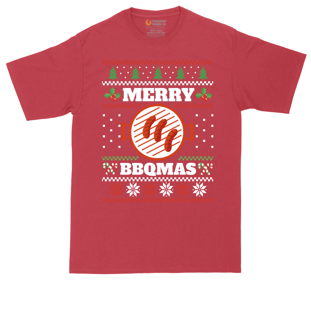 Merry BBQ Mas | Mens Tall T-Shirt