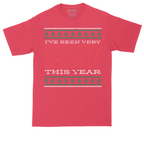 I've Been Very Naughty This Year | Mens Tall T-Shirt