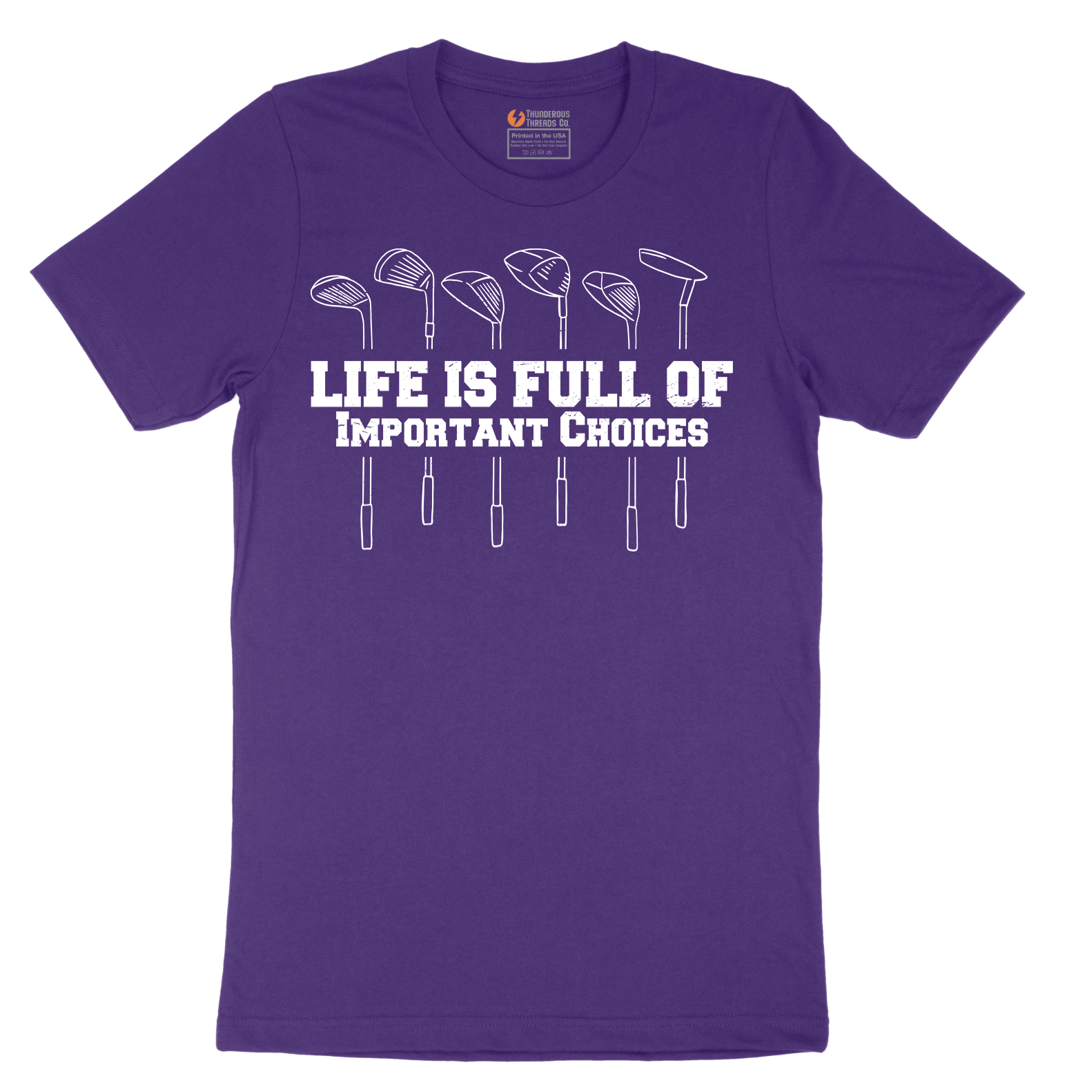 Life is Full of Important Choices - Mens T-Shirt - Sizes S - 6XL
