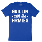 Grillin With the Homies - Mens T-Shirt - Sizes S - 6XL