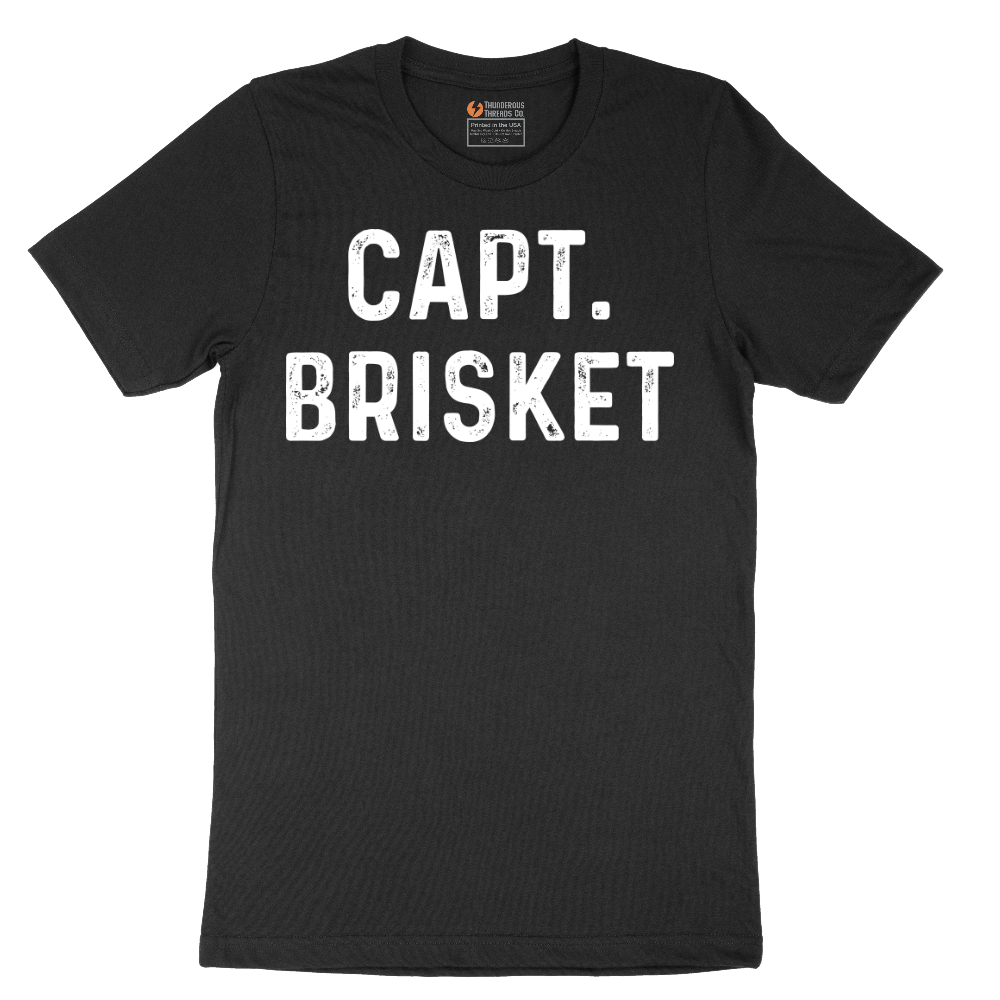 Capt Brisket - Mens T-Shirt - Sizes S - 6XL
