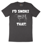 I'd Smoke That Beef Version - Mens T-Shirt - Sizes S - 6XL
