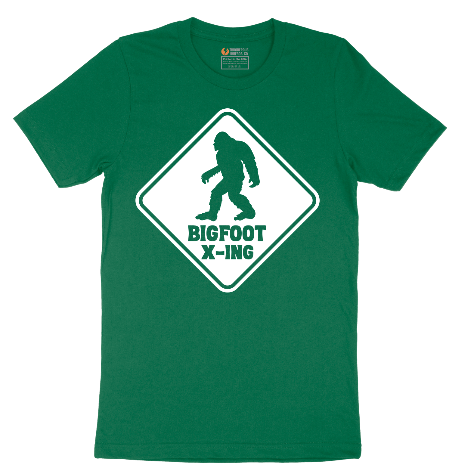 Bigfoot x-ing - Mens T-Shirt - Sizes S - 6XL