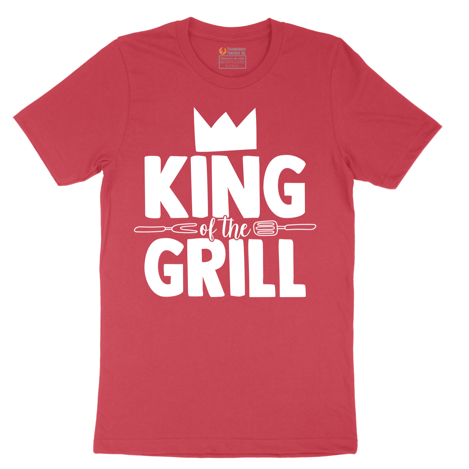 King of the Grill - Mens T-Shirt - Sizes S - 6XL