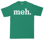 Meh White - Mens Tall T-Shirt