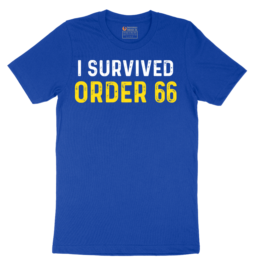 I Survived Order 66 - Mens T-Shirt - Sizes S - 6XL